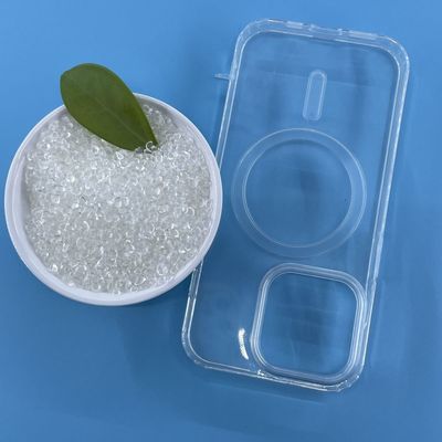 Transparent Antiflame TPU Thermoplastic Pellets Chemical Resistance