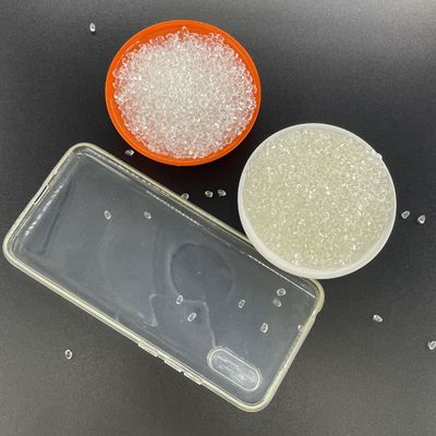 Clear Lightweight TPU Raw Material For Plastic Injection Molding Chemical Proof