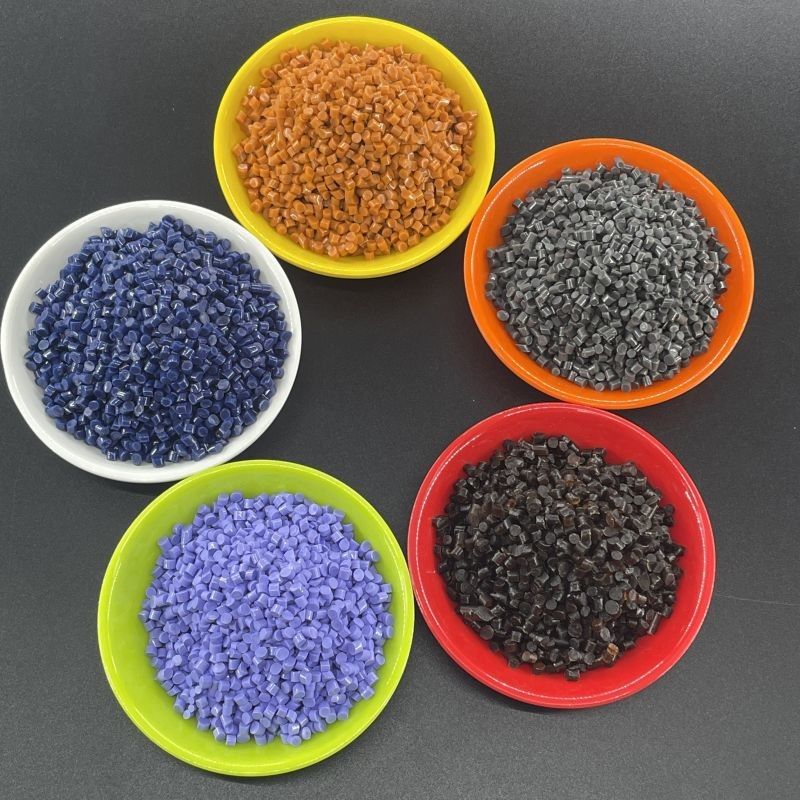 Shore A 60-95 Flexible TPU Color Matching Pellets With Excellent Abrasion Resistance